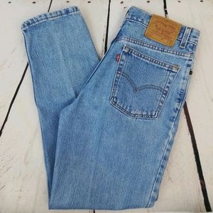 Vtg Levi's 512 Tapered Leg High Waist Mom Jeans
